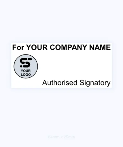 Authorised Signatory Stamp