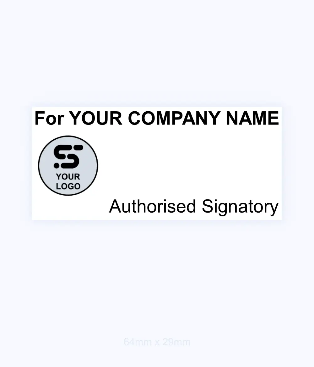 Authorised Signatory Stamp