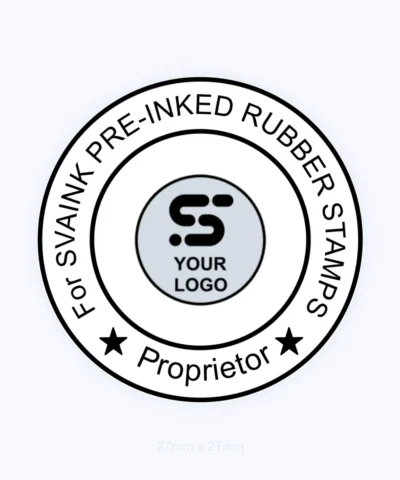 Circle Stamp logo - Sun Stamper R
