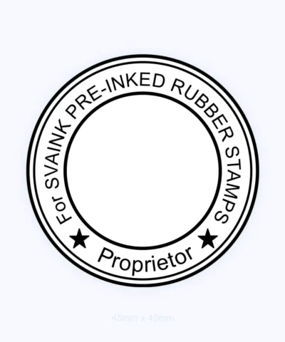 Round Stamp - Sun Stamper S