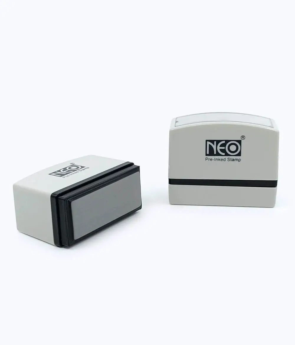 Personalised Address Stamp With Logo - Neo stamp A