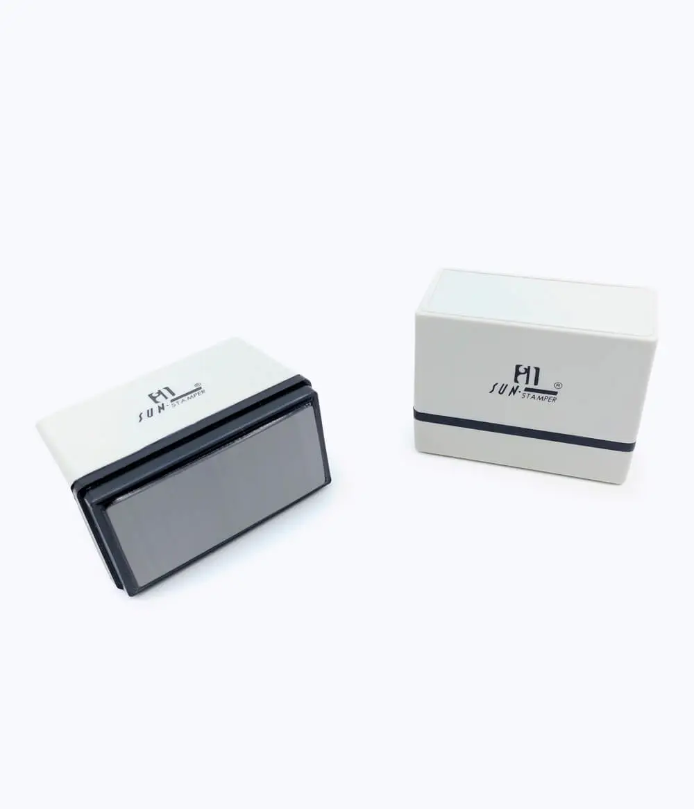 Personalised Address Stamps With Logo - Sun Stamper X