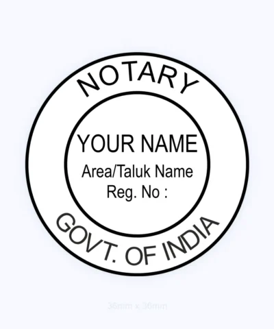 Notary Seal - Sun Stamper Q