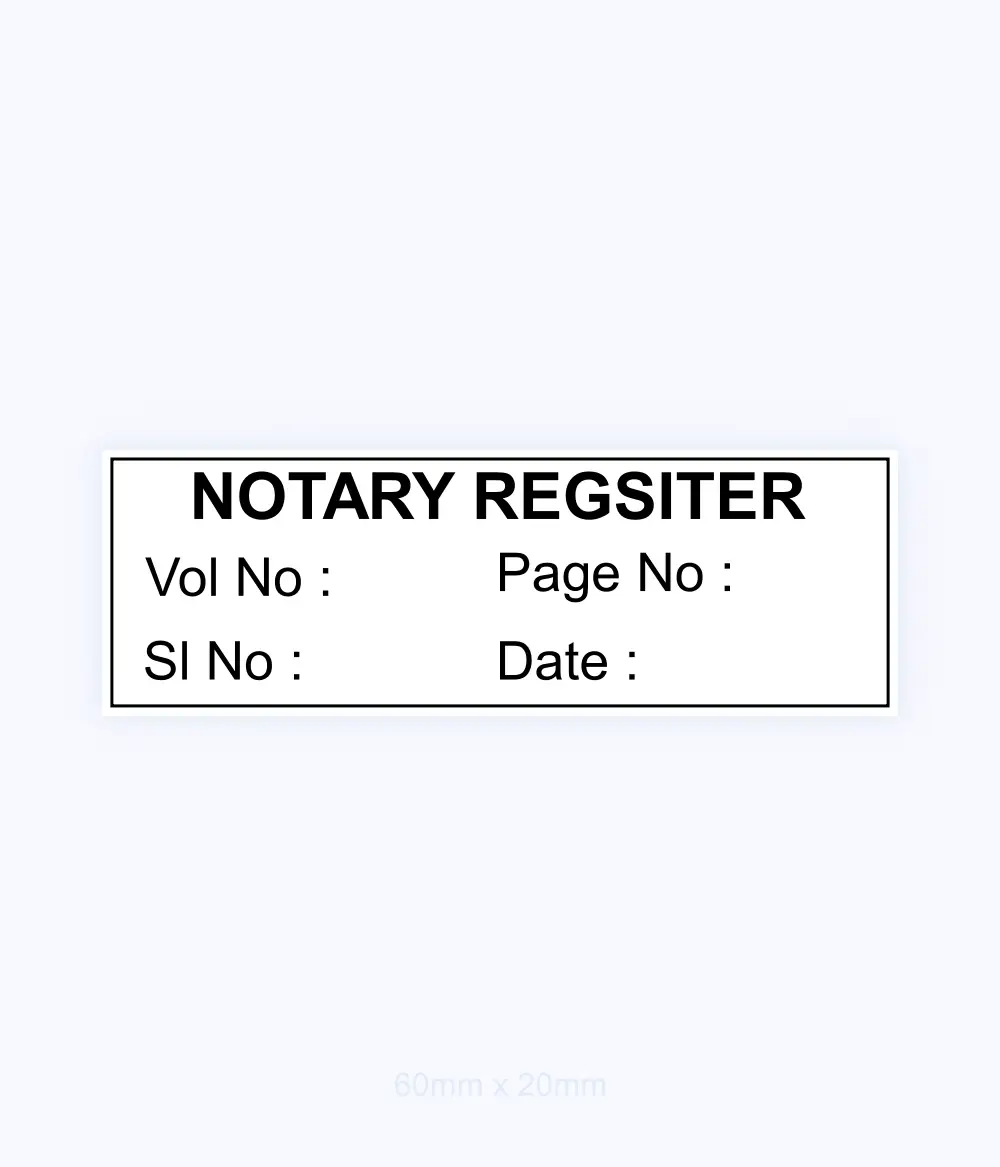 Notary Stamp And Seal - Neo Stamp A