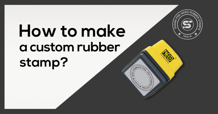 How to make a custom rubber stamp