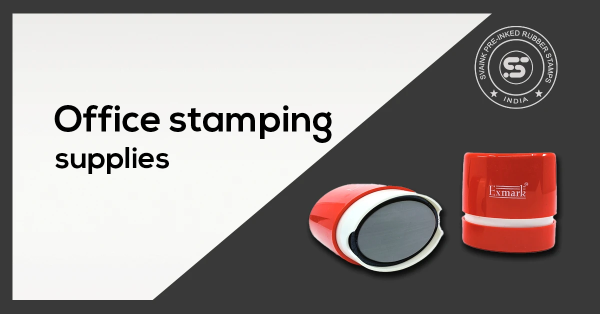 office stamping supplies